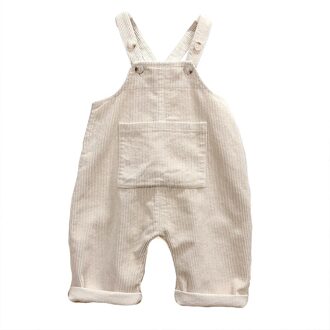 Kids Overalls Jarretel Broek Jongen Meisje Peuter Kinderen Casual Corduroy Bib Broek Effen Uitloper Voor 12M-5T 4T