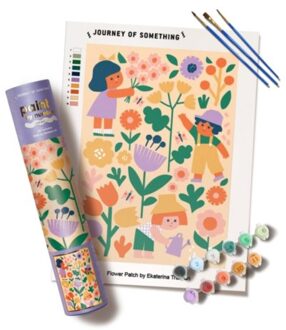 Kids Paint By Numbers: Flower Patch - Journey of Something