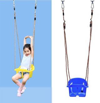 Kids Plastic Touw Swing Seat Met Touw & Montage Ringen 77HD