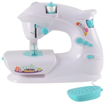Kids Pretend Play Educatief Speelgoed Puzzel Baby Vroege Educatief Speelgoed Simulatie Elektrische Mini Naaimachine