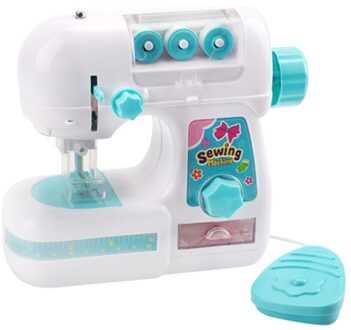 Kids Pretend Play Educatief Speelgoed Puzzel Baby Vroege Educatief Speelgoed Simulatie Elektrische Mini Naaimachine