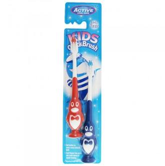 Kids Quick Brush 3-6 Years szczoteczki do zębów dla dzieci Pingwin 2szt.