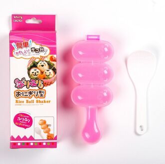 Kids Rijst Voeden Effen Voeden Mould Voor Maken Rijst Ballen Lepel Feeder Siliconen Lepel Fles Kinderen Liefde Eten roos Utensils
