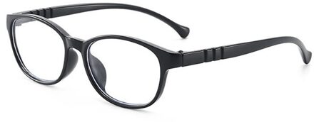 Kids Ronde Bril Bijziendheid Optische Brillen Blauw Licht Brilmonturen TR90 Siliconen Flexibele Kinderen Brilmonturen zwart