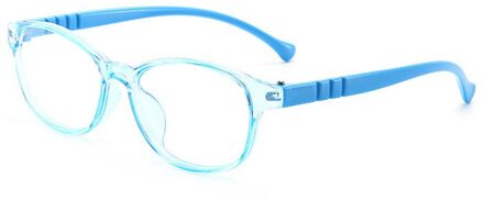 Kids Ronde Bril Bijziendheid Optische Brillen Blauw Licht Brilmonturen TR90 Siliconen Flexibele Kinderen Brilmonturen