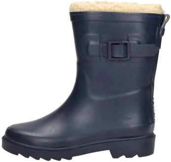 Kids Rubber Rain Boots Fur Blauw - 21/22
