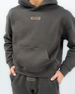 Kids rubber tracksuit - maat 104 Grijs