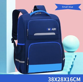 Kids School Rugzak Kinderen Schooltassen Voor Satchel School Rugzakken Jongens Meisjes Orthopedische Schooltas Mochila Infantil klein blauw