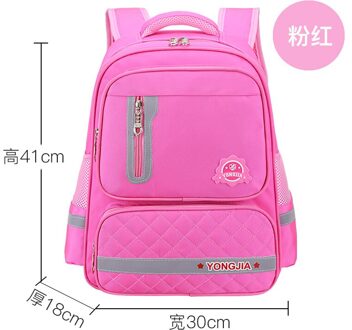 Kids school Rugzak schooltassen orthopedie rugzak Waterdicht Kinderen schooltassen voor Meisjes Jongens Rugzak mochilas infantil roze