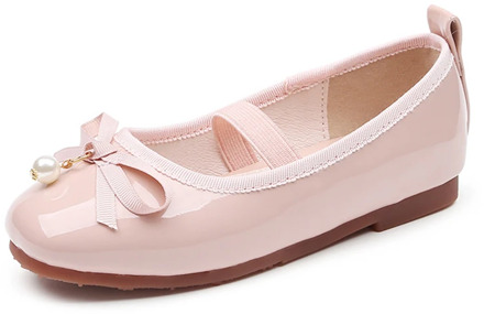 Kids Shoes Baby Girls Flat Dance Shoes Children Casual Fashion Princess Party Dress Shoes First Walkers Soft Ballerina Slip-on