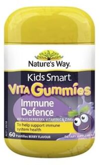 Kids Smart Vita Gummies Immune Defence 60 pastilles