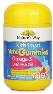 Kids Smart Vita Gummies Omega-3 DHA Fish Oil 60 pastilles