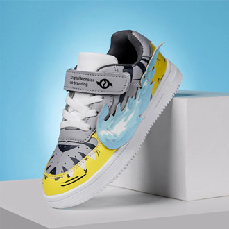 Kids Sneakers Children Running Shoes Girls Sports Shoes Catwalk Ins Boys Code Baby Anime Basketball Shoes Zapatos Deportivos