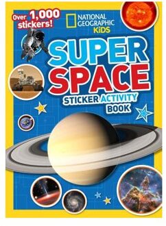Kids Super Space Sticker Activity Book