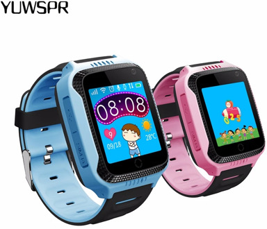 Kids Tracker Watch Q528 Y21 Flashlight Camera Touch Screen SOS Call GPS Location Tracking Baby Wristwatches Clock Q529