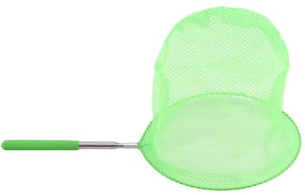 Kids Visnetten Regenboog Telescopische Vlinder Netto Insect Vangen Netten Voor Kinderen Catching Insecten Bug Kleine Vis groen