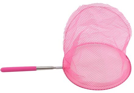 Kids Visnetten Regenboog Telescopische Vlinder Netto Insect Vangen Netten Voor Kinderen Catching Insecten Bug Kleine Vis roze