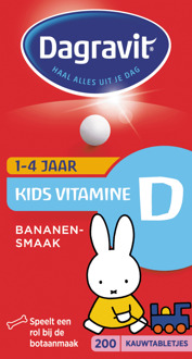 Kids Vitamine D - 200 stuks - 000