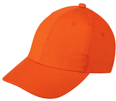 Kids Vlakte Baseball Cap Meisjes Jongens Junior Childrens Hoed Zomer-Oranje