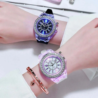 Kids Watches Christmas Birthday Gift Electronic Luminous Shine Children Watch