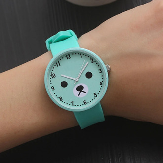 Kids Watches Girls Boys Geneva Silicone Watch Children's Fashion Cute Cartoon Quartz Wristwatches Students Gifts Clock Women