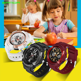 Kids Watches SANDA Top Luxury Brand Digital Watch Waterproof Sport Watches Electronic Wristwatches Children Watch for Kids