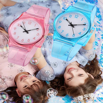 Kids Watches Waterproof Children Watch With Free Shipping Quartz Small Dial Cute Clock Relogio Infantil In Children's Watches