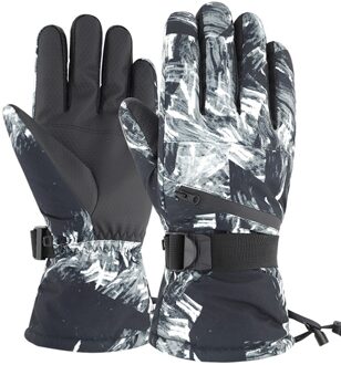 Kids Waterdicht Winddicht Warme Handschoenen Winter Professionele Ski Handschoenen Meisjes Jongens Volwassen Sneeuw Kids Skiën Snowboard Handschoenen # Zer A / M