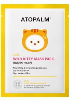 Kids Wild Kitty Mask Pack 15g x 1 Sheet