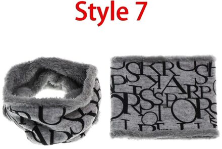 Kids Winter Warm Cirkel Sjaal Baby Jongens Meisjes Vijf Sterren Gedrukt Sjaals Kinderen Katoenen Zachte Ring Loop Sjaals Hals warmers 7