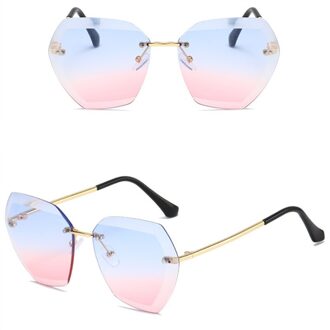 Kids Zonnebril Cool Polygon Vormige Hexagon Mode Baby Leuke Meisjes Jongens Eyewear Kinderen Zonnebril UV400