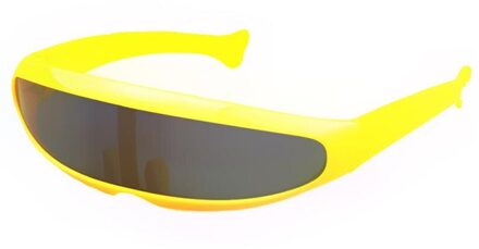 Kids Zonnebril Gepolariseerde Zonnebril TR90 Jongens Meisjes Zonnebril Veiligheidsbril Winddicht Fietsen Brillen UV400 2 geel