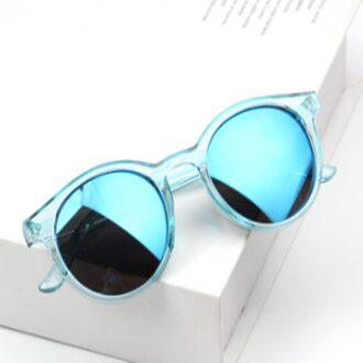 Kids Zonnebril Meisjes Kinderen Bril Jongens UV400 Lens Baby Zonnebril Leuke Brillen Shades Goggles Blauw