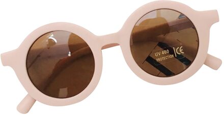 Kids Zonnebril Meisjes Mode Kinderen Bril Jongens UV400 Lens Baby Zonnebril Leuke Brillen Tinten Driver Bril roze