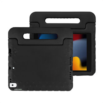 Kidsproof Backcover met handvat iPad 10.2 (2019 / 2020)  tablethoes - Zwart