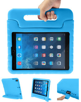 Kidsproof Backcover Met Handvat Ipad (2018) / (2017) Tablethoes - Blauw