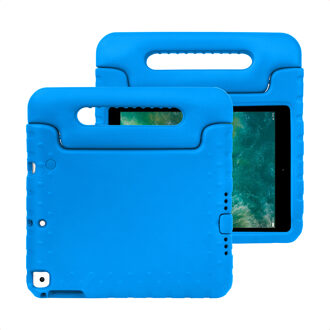 Kidsproof Backcover Met Handvat Ipad (2018) / (2017) Tablethoes - Blauw
