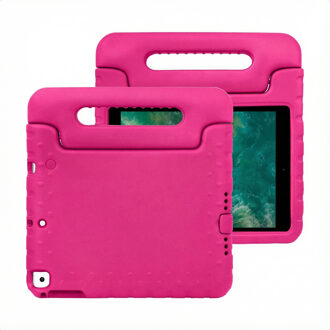 Kidsproof Backcover Met Handvat Ipad (2018) / (2017) Tablethoes - Roze