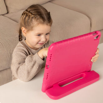 Kidsproof Backcover Met Handvat Ipad Air/ Ipad Air 2 Tablethoes - Roze