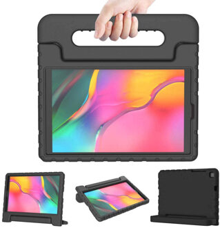 Kidsproof Backcover met handvat Samsung Galaxy Tab A 8.0 (2019) hoesje - Zwart