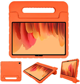 Kidsproof Backcover Met Handvat Samsung Galaxy Tab A7 Tablethoes - Oranje