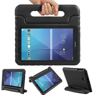 Kidsproof Backcover Met Handvat Samsung Galaxy Tab E 9.6 Tablethoes - Zwart