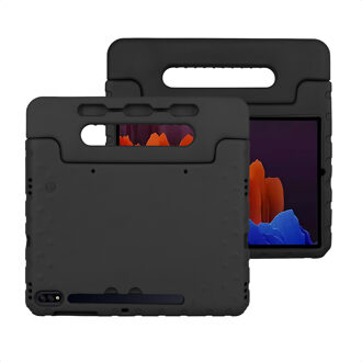 Kidsproof Backcover Met Handvat Samsung Galaxy Tab S7 Plus Tablethoes - Zwart