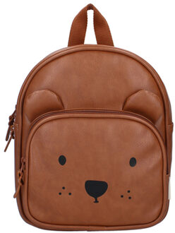 Kidzroom Beary Excited Backpack cognac - H 29 x B 23 x D 8