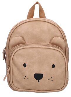Kidzroom Beary Excited Backpack sand Zand - H 29 x B 23 x D 8