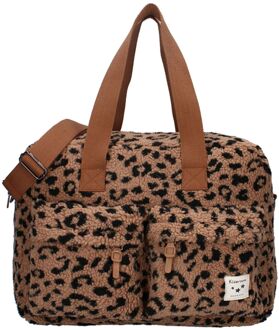 Kidzroom Care Carry Allure Diaperbag beige luiertas - H 28 x B 40 x D 16 cm