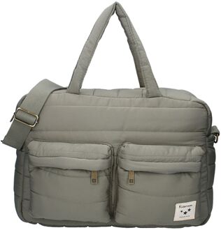 Kidzroom Care Gracious Diaperbag green luiertas Groen - H 28 x B 40 x D 16 cm