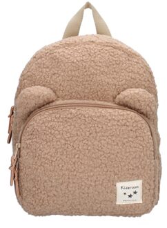 Kidzroom Porto Beary Excited Schooltas Junior 6,5 liter Beige