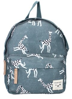 Kidzroom Stories Rugzak blue backpack Blauw - H 31 x B 23 x D 8