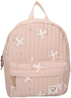 Kidzroom Wonderful Worlds Backpack beige schooltas kind - H 31 x B 26 x D 9 cm